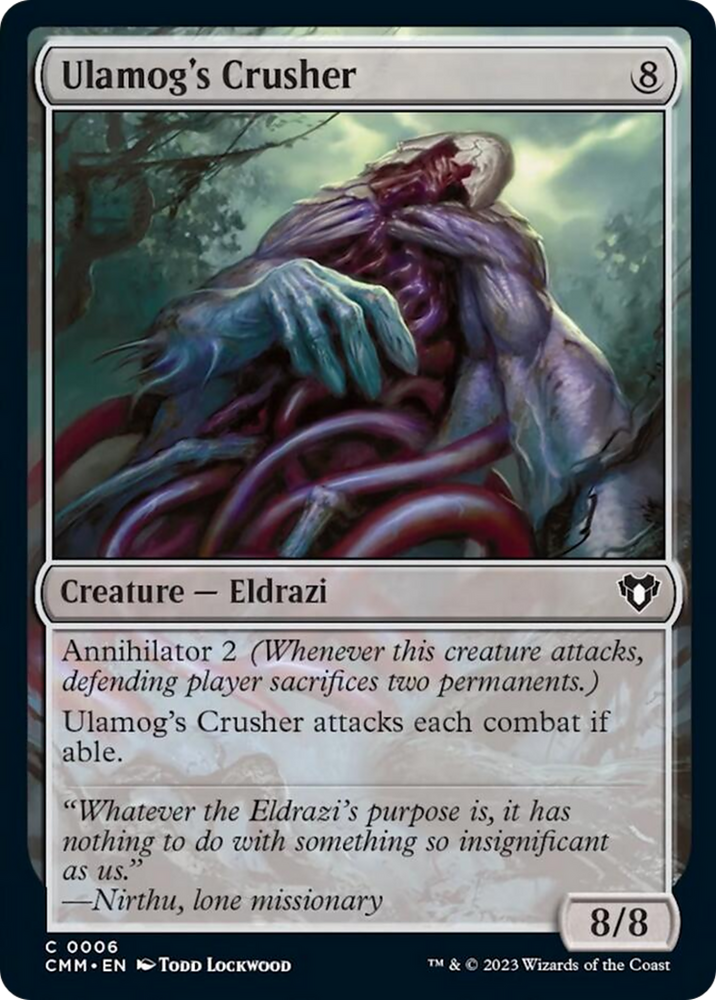 Magic | Ulamog's Crusher [Commander Masters] | The Nerd Merchant