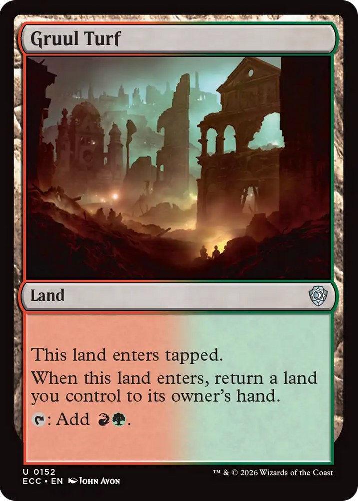 Magic | Gruul Turf [Lorwyn Eclipsed Commander] | The Nerd Merchant