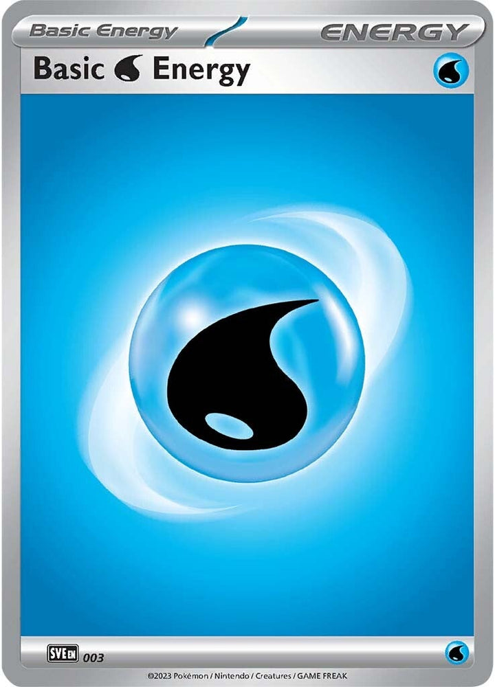 Pokemon | Water Energy (003) [Scarlet & Violet: Base Set] | The Nerd Merchant