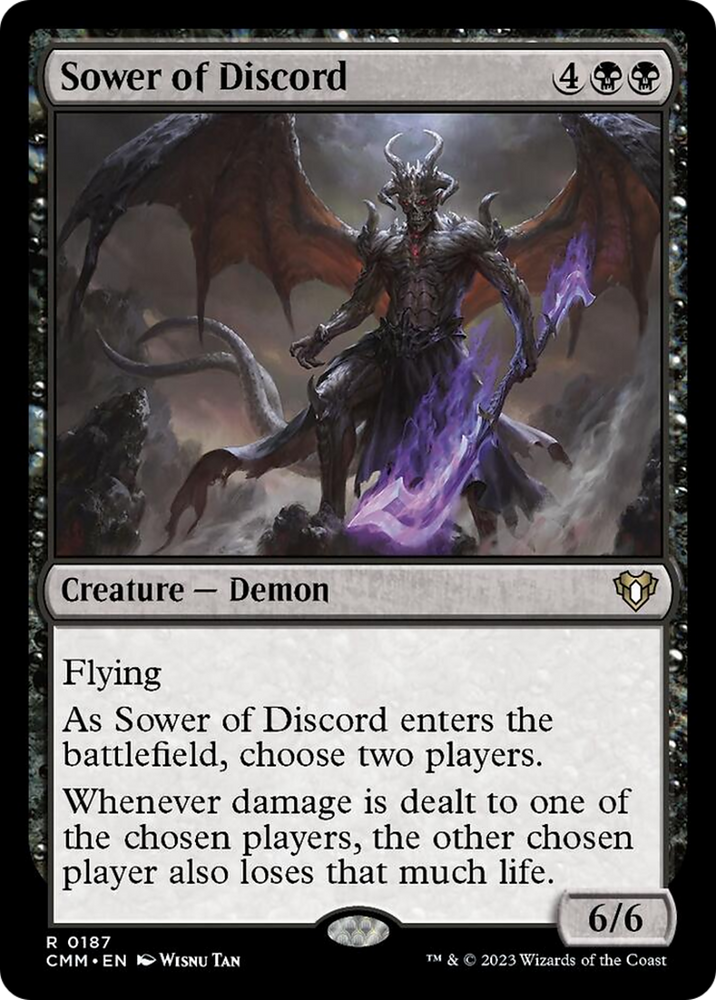 Magic | Sower of Discord [Commander Masters] | The Nerd Merchant