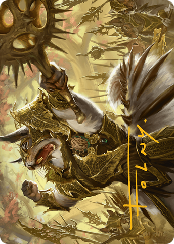 Magic | Honored Dreyleader Art Card (Gold-Stamped Signature) [Bloomburrow Art Series] | The Nerd Merchant