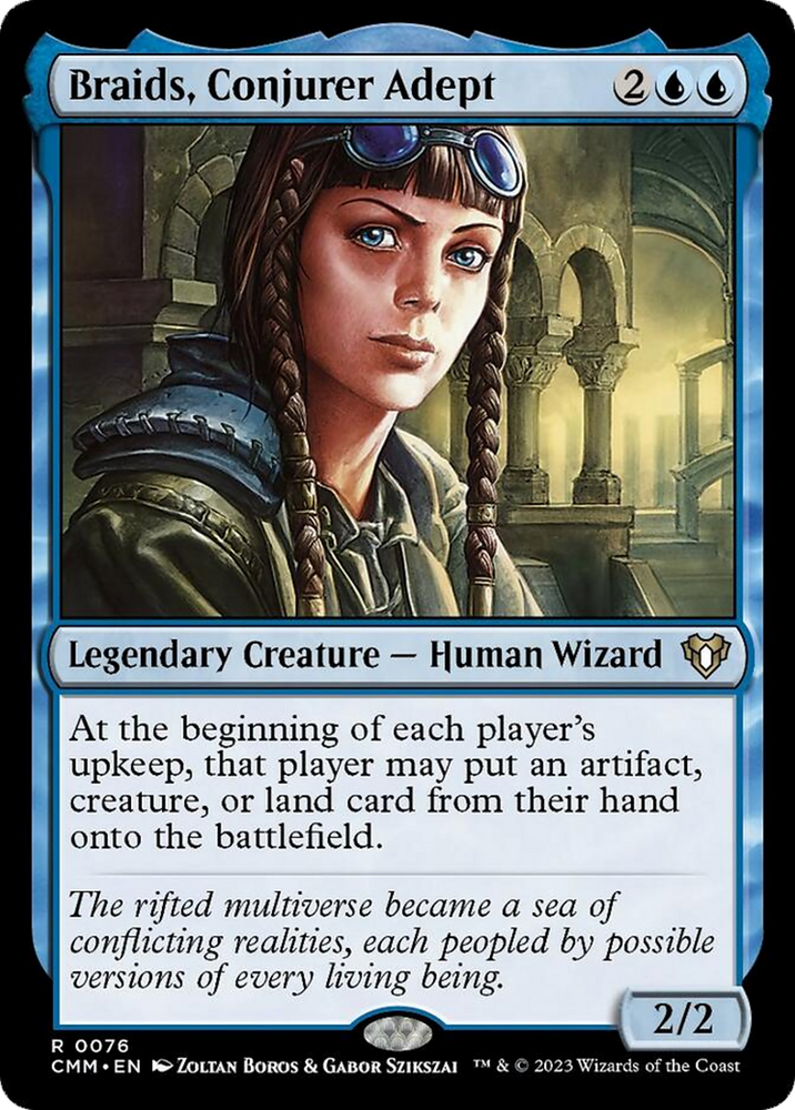 Magic | Braids, Conjurer Adept [Commander Masters] | The Nerd Merchant
