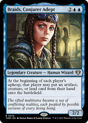 Magic | Braids, Conjurer Adept [Commander Masters] | The Nerd Merchant