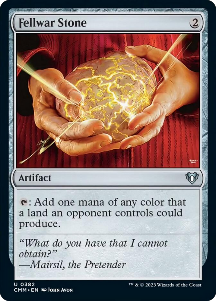 Magic | Fellwar Stone [Commander Masters] | The Nerd Merchant