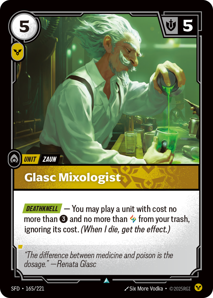 Glasc Mixologist (Foil) - Spiritforged #165