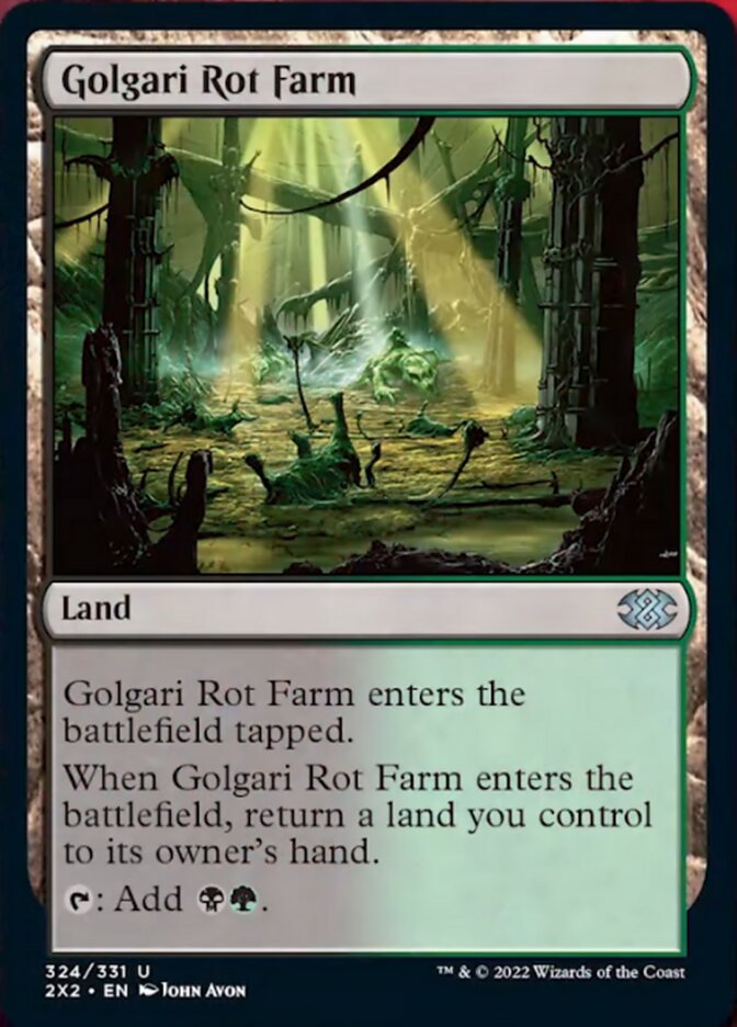 Magic | Golgari Rot Farm [Double Masters 2022] | The Nerd Merchant