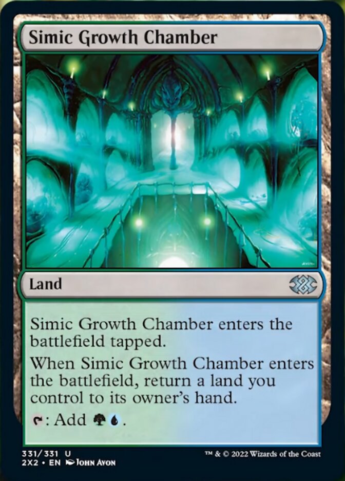 Magic | Simic Growth Chamber [Double Masters 2022] | The Nerd Merchant