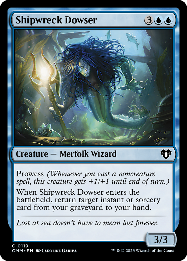 Magic | Shipwreck Dowser [Commander Masters] | The Nerd Merchant