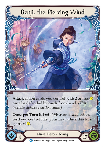Flesh and Blood TCG | Benji, the Piercing Wind [1HP088] (History Pack 1) | The Nerd Merchant