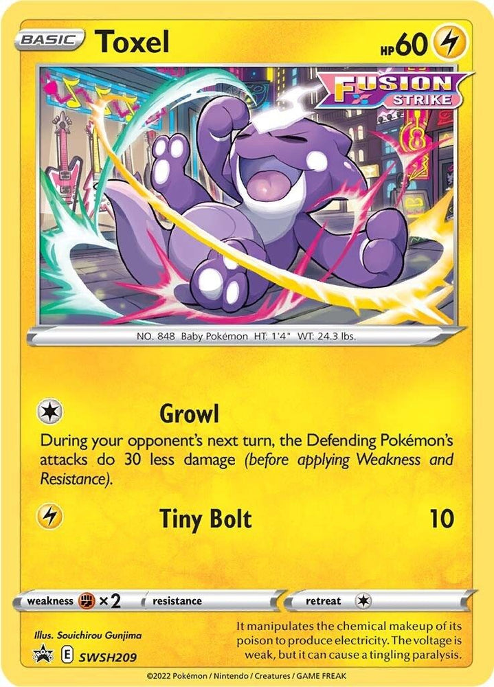 Pokemon | Toxel (SWSH209) [Sword & Shield: Black Star Promos] | The Nerd Merchant