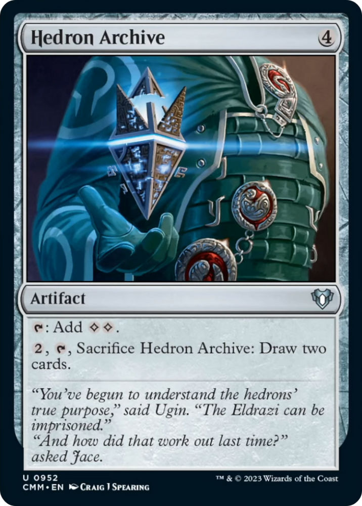 Magic | Hedron Archive [Commander Masters] | The Nerd Merchant