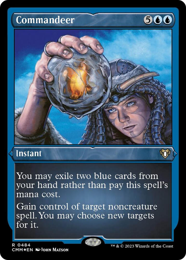 Magic | Commandeer (Foil Etched) [Commander Masters] | The Nerd Merchant