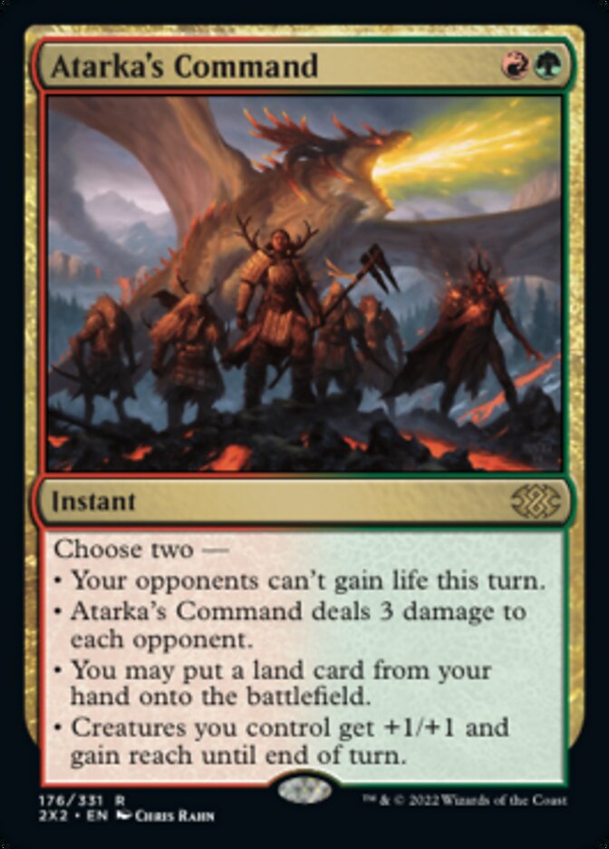 Magic | Atarka's Command [Double Masters 2022] | The Nerd Merchant