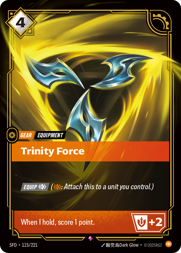 Trinity Force (Foil) - Spiritforged #115