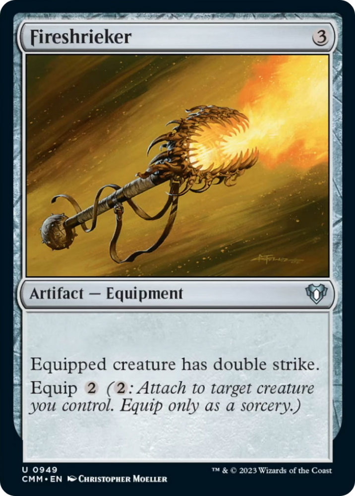 Magic | Fireshrieker [Commander Masters] | The Nerd Merchant
