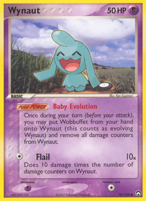 Pokemon | Wynaut (70/108) [EX: Power Keepers] | The Nerd Merchant
