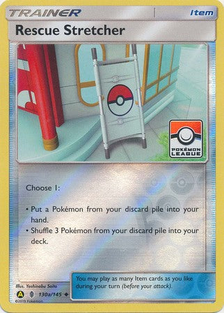 Pokemon | Rescue Stretcher (130a/145) (League Promo) [Sun & Moon: Guardians Rising] | The Nerd Merchant