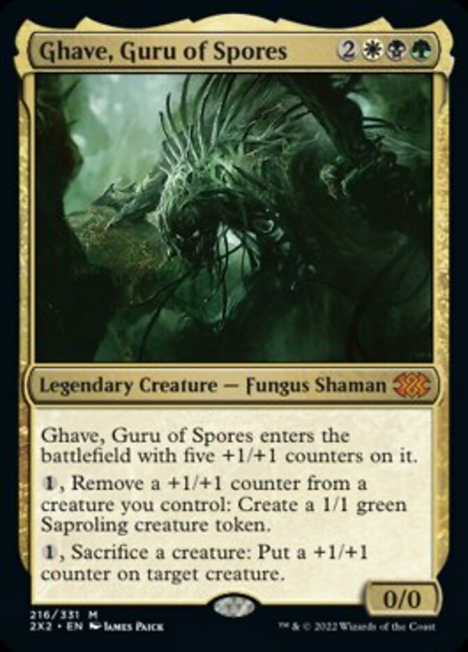 Magic | Ghave, Guru of Spores [Double Masters 2022] | The Nerd Merchant