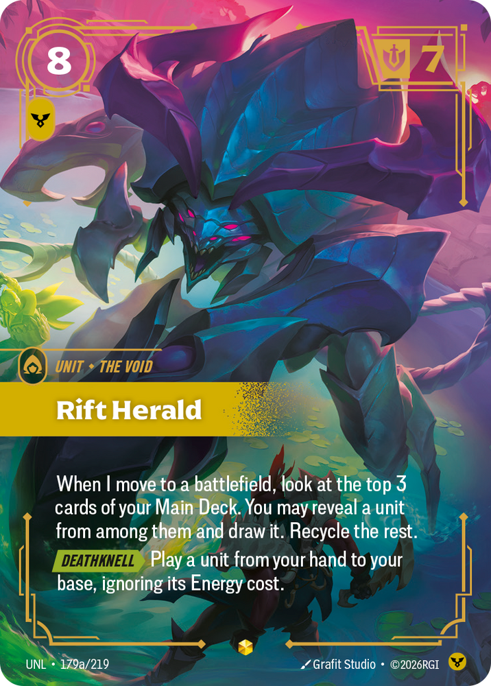 Rift Herald (Alternate Art) (Foil) - Unleashed (179a/219)