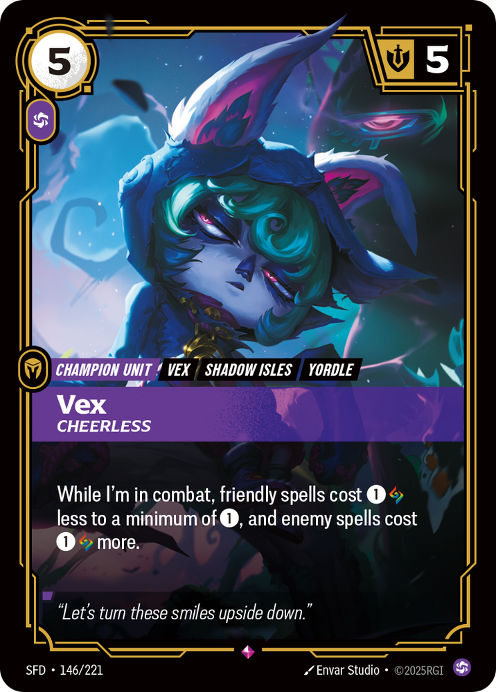 Vex, Cheerless (Foil) - Spiritforged #146