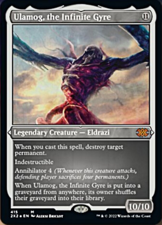Magic | Ulamog, the Infinite Gyre (Foil Etched) [Double Masters 2022] | The Nerd Merchant