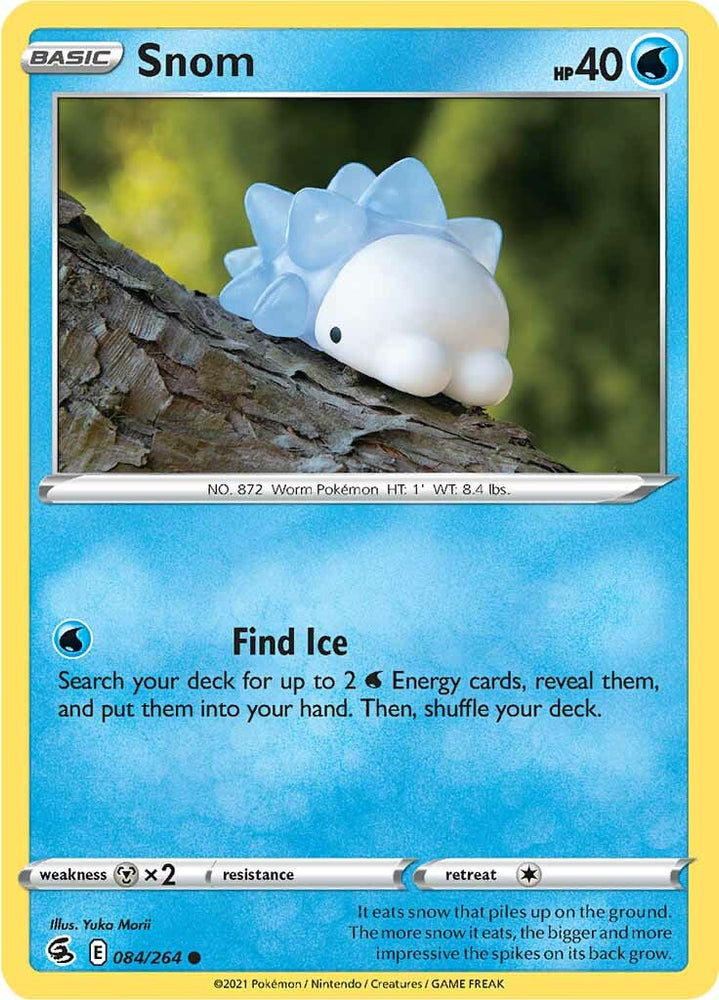 Pokemon | Snom (084/264) [Sword & Shield: Fusion Strike] | The Nerd Merchant