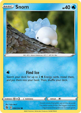 Pokemon | Snom (084/264) [Sword & Shield: Fusion Strike] | The Nerd Merchant