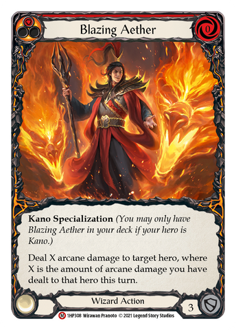 Flesh and Blood TCG | Blazing Aether [1HP308] (History Pack 1) | The Nerd Merchant