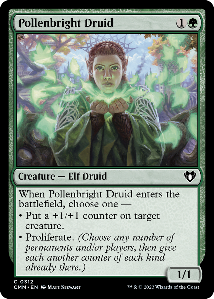 Magic | Pollenbright Druid [Commander Masters] | The Nerd Merchant