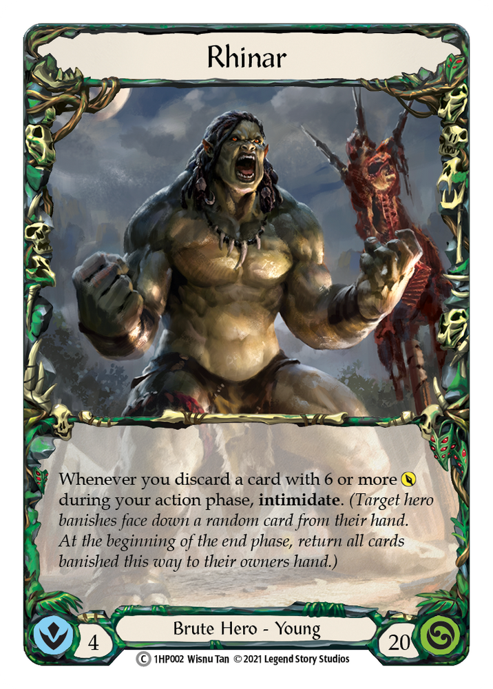 Flesh and Blood TCG | Rhinar [1HP002] (History Pack 1) | The Nerd Merchant