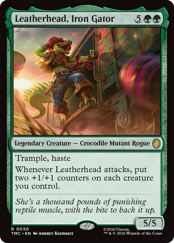 Magic | Leatherhead, Iron Gator [Teenage Mutant Ninja Turtles Commander] | The Nerd Merchant