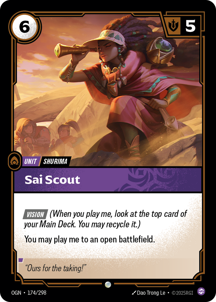 Sai Scout - Origins #174