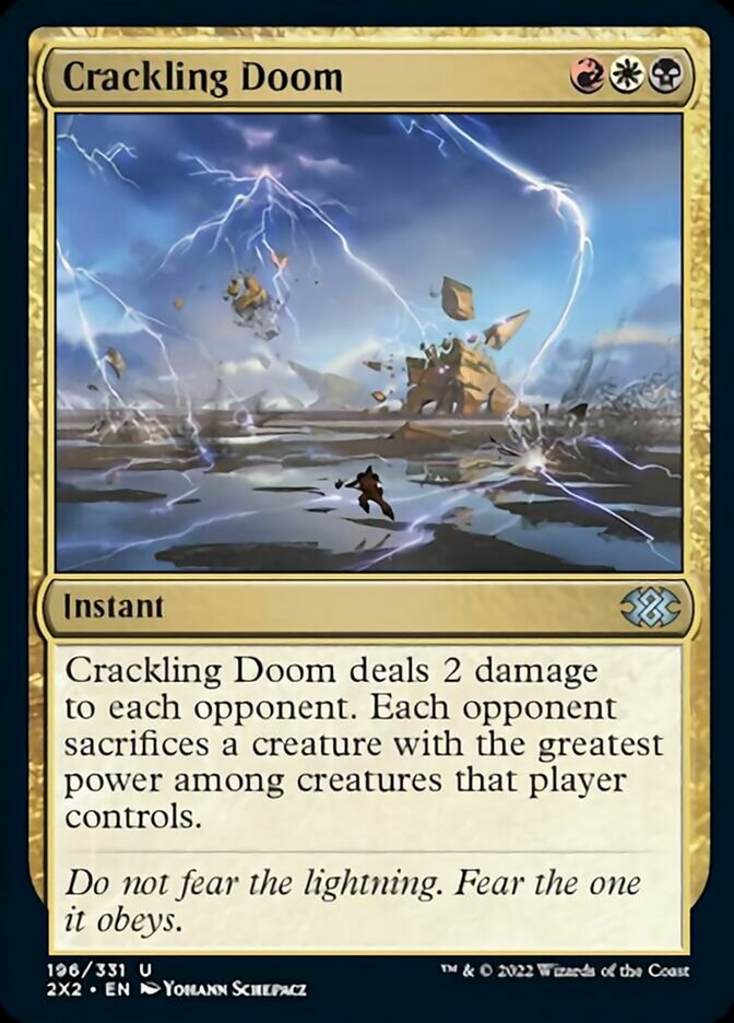 Magic | Crackling Doom [Double Masters 2022] | The Nerd Merchant