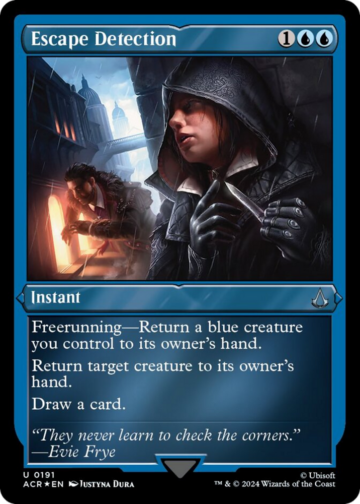 Magic | Escape Detection (Foil Etched) [Assassin's Creed] | The Nerd Merchant
