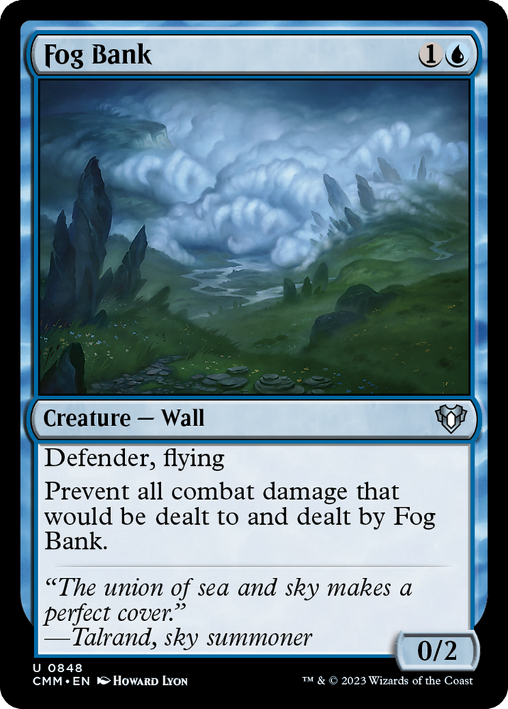 Magic | Fog Bank [Commander Masters] | The Nerd Merchant