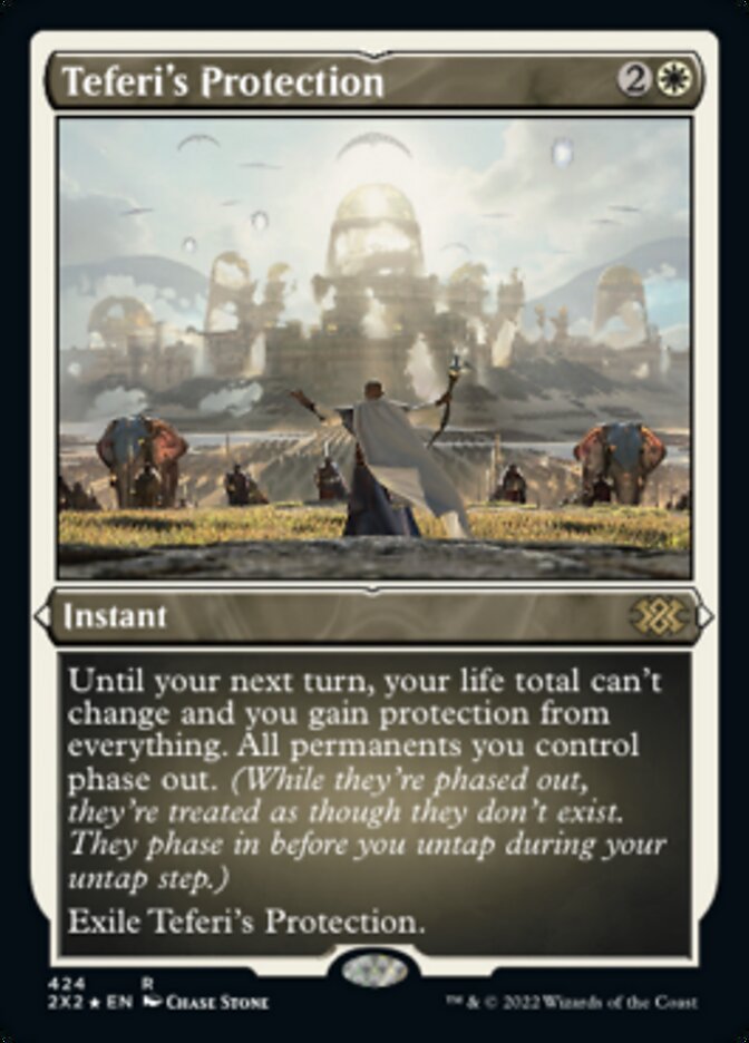 Magic | Teferi's Protection (Foil Etched) [Double Masters 2022] | The Nerd Merchant