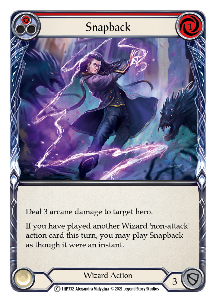 Flesh and Blood TCG | Snapback (Red) [1HP332] (History Pack 1) | The Nerd Merchant