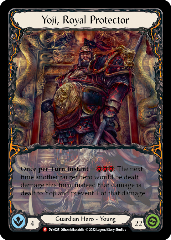 Flesh and Blood TCG | Yoji, Royal Protector [DYN025] (Dynasty) | The Nerd Merchant