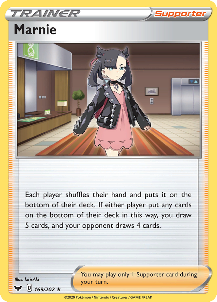 Pokemon | Marnie (169/202) [Sword & Shield: Base Set] | The Nerd Merchant