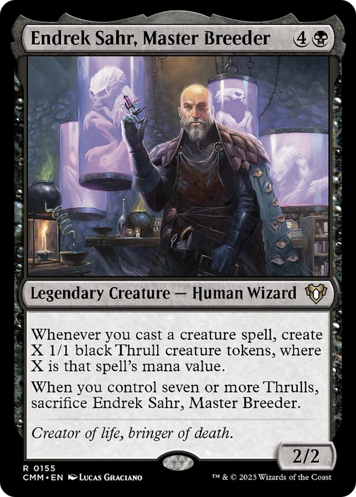 Magic | Endrek Sahr, Master Breeder [Commander Masters] | The Nerd Merchant