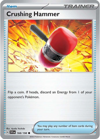 Pokemon | Crushing Hammer (168/198) [Scarlet & Violet: Base Set] | The Nerd Merchant
