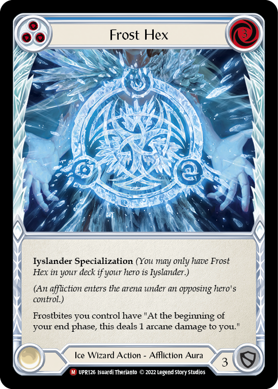 Flesh and Blood TCG | Frost Hex [UPR126] (Uprising) | The Nerd Merchant