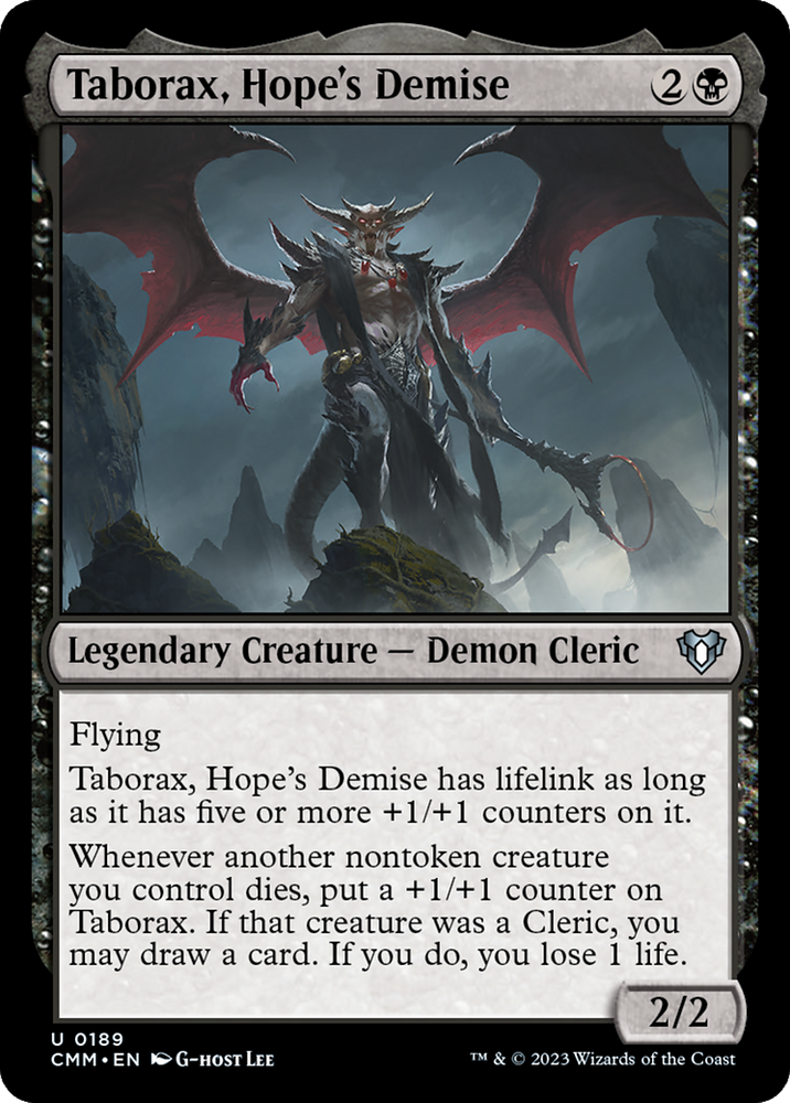 Magic | Taborax, Hope's Demise [Commander Masters] | The Nerd Merchant