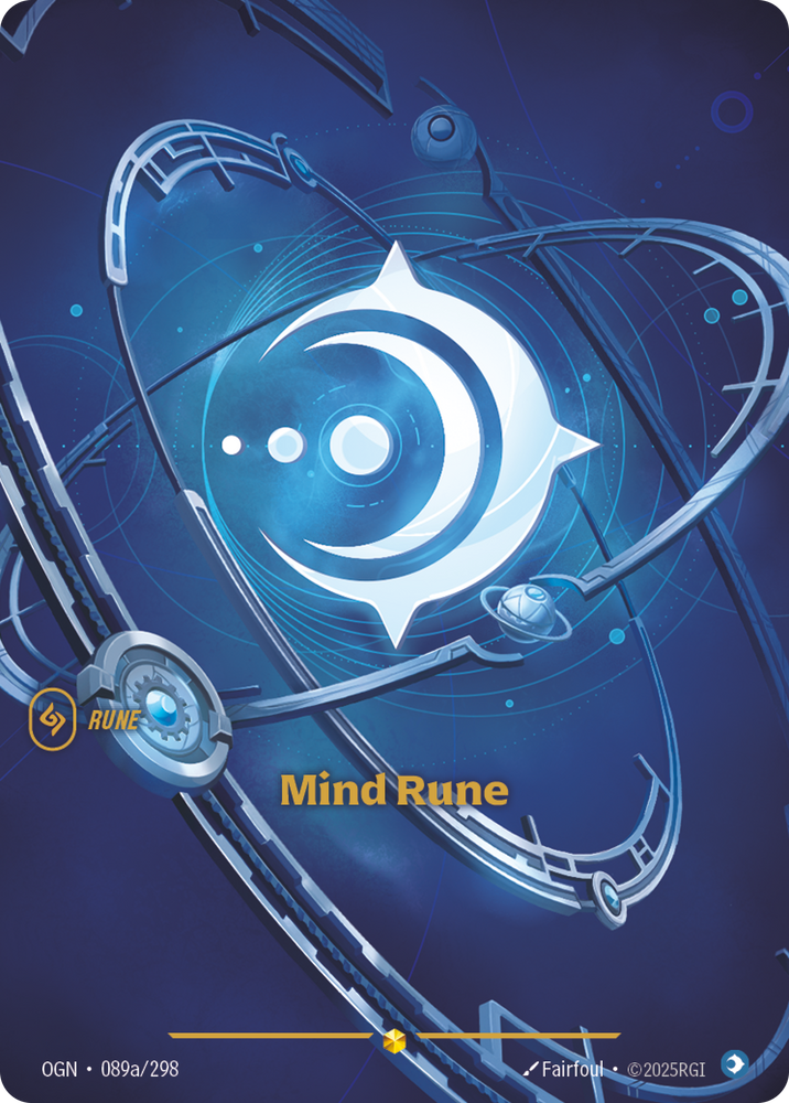 Mind Rune (Alt Foil) - Origins #89