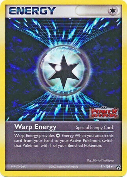 Pokemon | Warp Energy (91/108) (Stamped) [EX: Power Keepers] | The Nerd Merchant