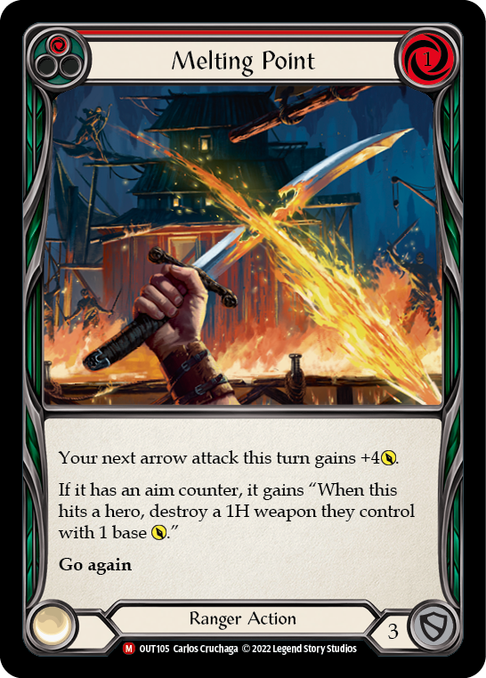 Flesh and Blood TCG | Melting Point [OUT105] (Outsiders) | The Nerd Merchant