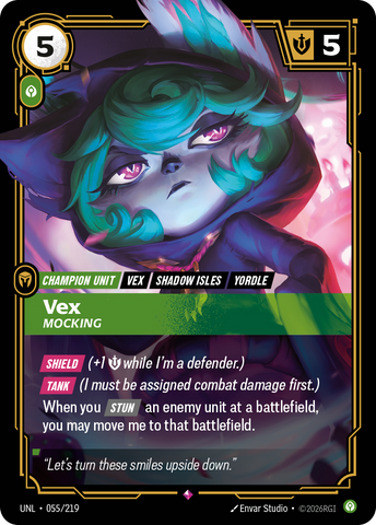 Vex - Mocking (Foil) - Unleashed (055/219)