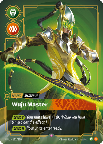 Master Yi - Wuju Master (Foil) - Unleashed (191/219)