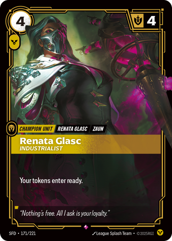 Renata Glasc, Industrialist (Foil) - Spiritforged #171