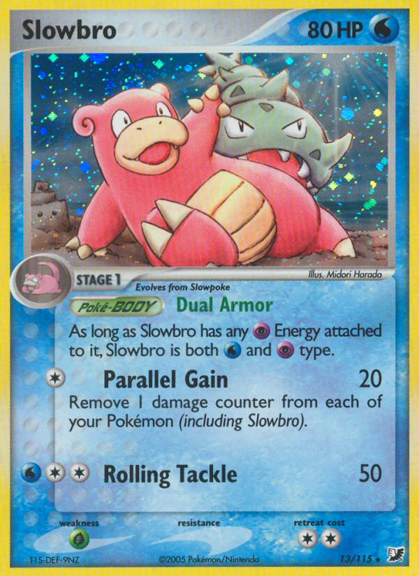 Pokemon | Slowbro (13/115) [EX: Unseen Forces] | The Nerd Merchant